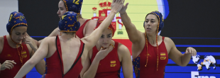  ESPAÑA WATERPOLO FEMENINO PLENO DE VICTORIAS EN LA SARDINIA CUP 